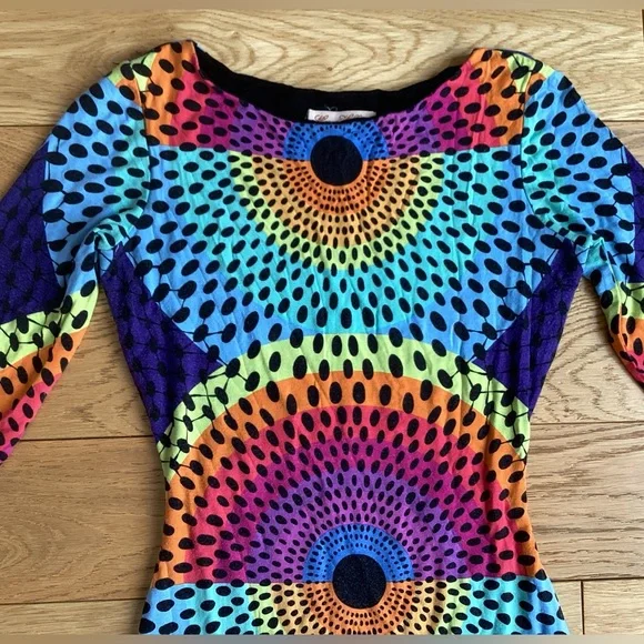 Mara Hoffman kaleidoscope jersey dress - Picture 6 of 8